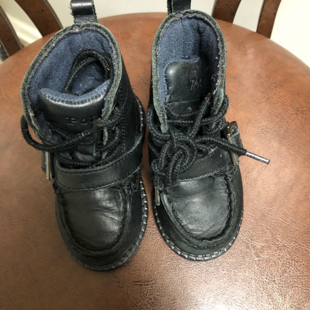 Toddler Leather Polo shoe